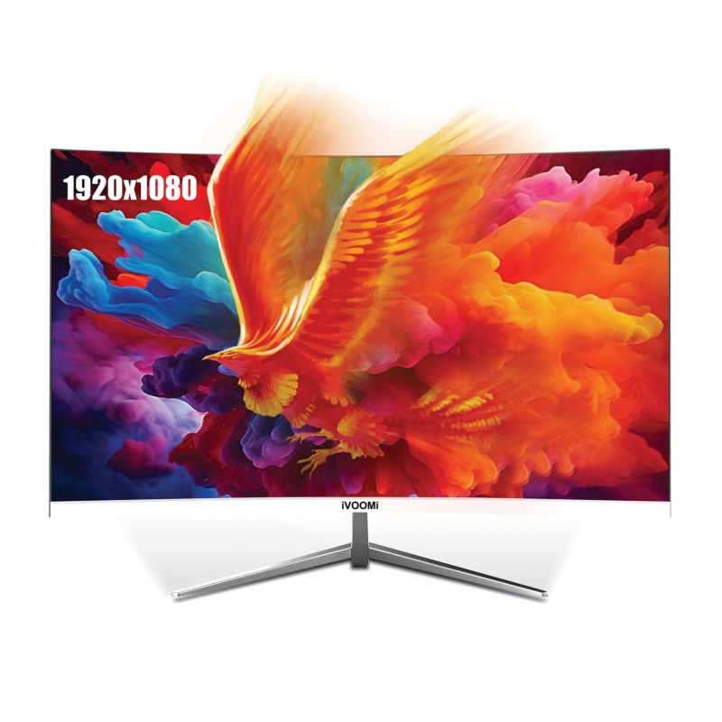 iVOOMi 27" LED Frameless CURVE MONITOR