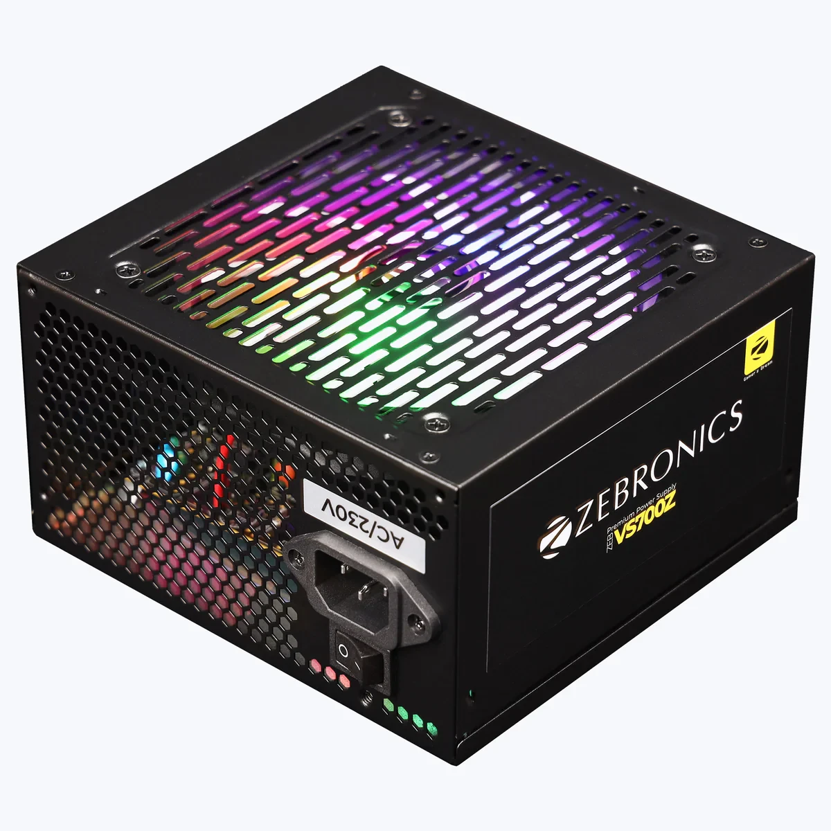 ZEBRONICS RGB SMPS 700W PREMIUM POWER SUPPLY VS700Z BLK