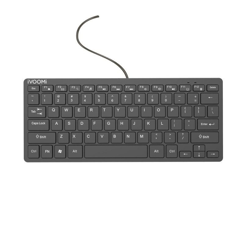 iVOOMi VENOM WIRED USB MINI KEYBOURD BLK