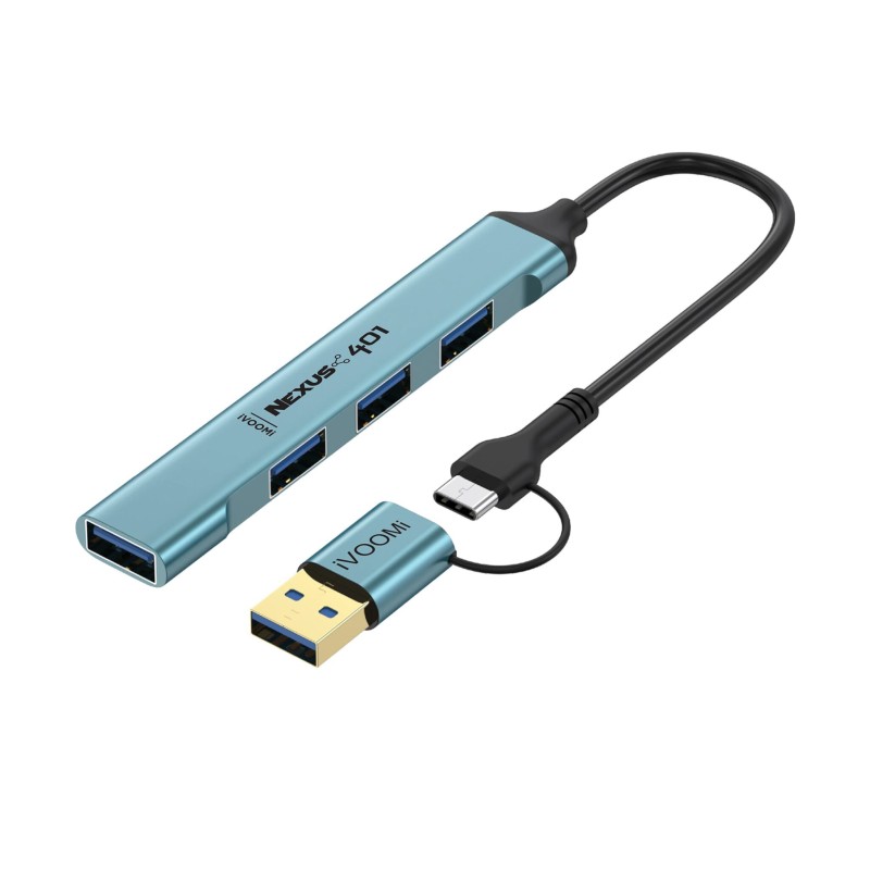 iVOOMi TYPE C/USB 4PORT HUB NEXUX 401 USB 2.0/3.0