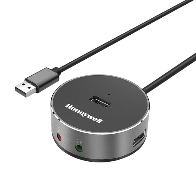HONEYWELL 6 PORT USB HUB with AUDIO