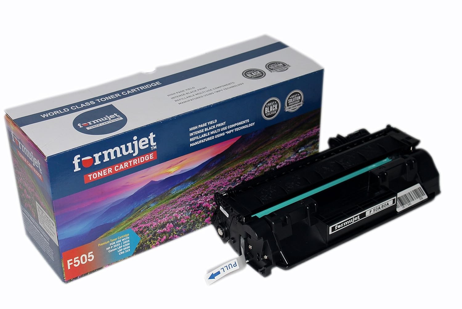 Formujet 05A / CE505A Toner Cartridge Compatible with HP Laserjet 400, M401, M401d, M401dn, M401dw, M401n, M425dn, M425dw, P2032, Canon LBP 6300, 6650 Printer.