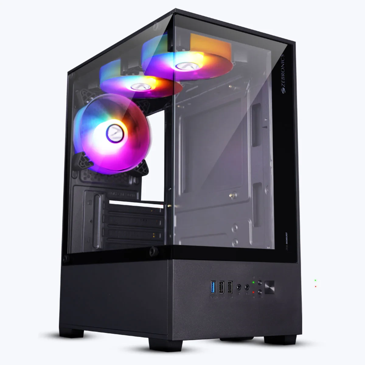 ZEBRONICS RGB GAMING CABINET ROBUST BLACK