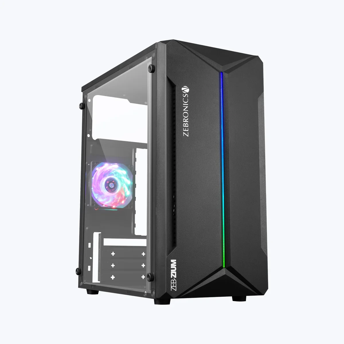 ZEBRONICS RGB GAMING CABINET ZIUM